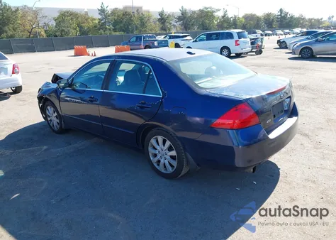 2007 Honda Accord 3.0 Ex z USA, uszkodzony, nr VIN 1HGCM665X7A089251
